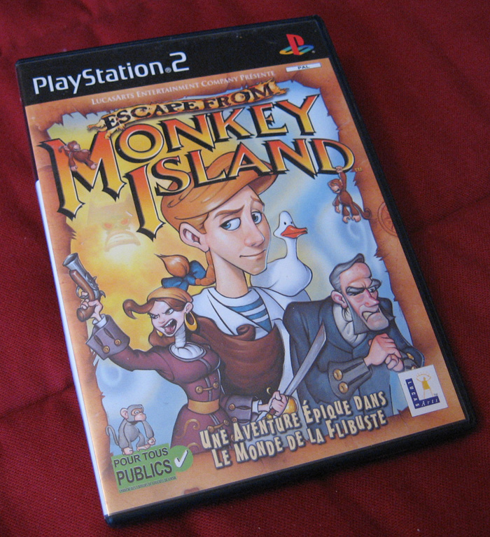 playstation 2 escape from monkey island